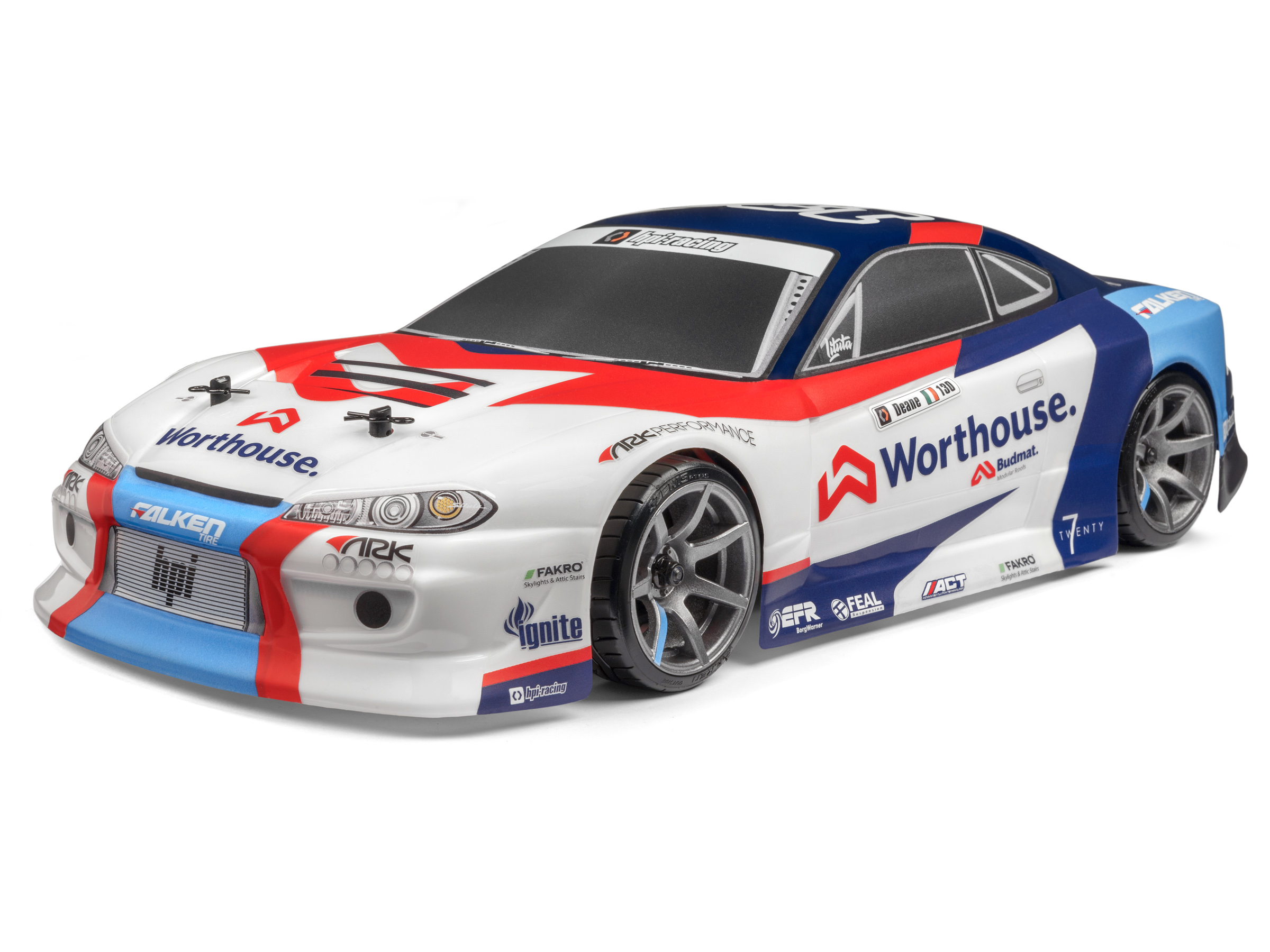 HPI Racing RS4 Sport 3 Drift Worthouse James Dean Nissan S15 (HP120097)