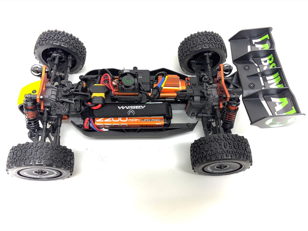 Absima 1:12 EP Buggy Neon Furry 4WD Brushless RTR - Purple  (12120)