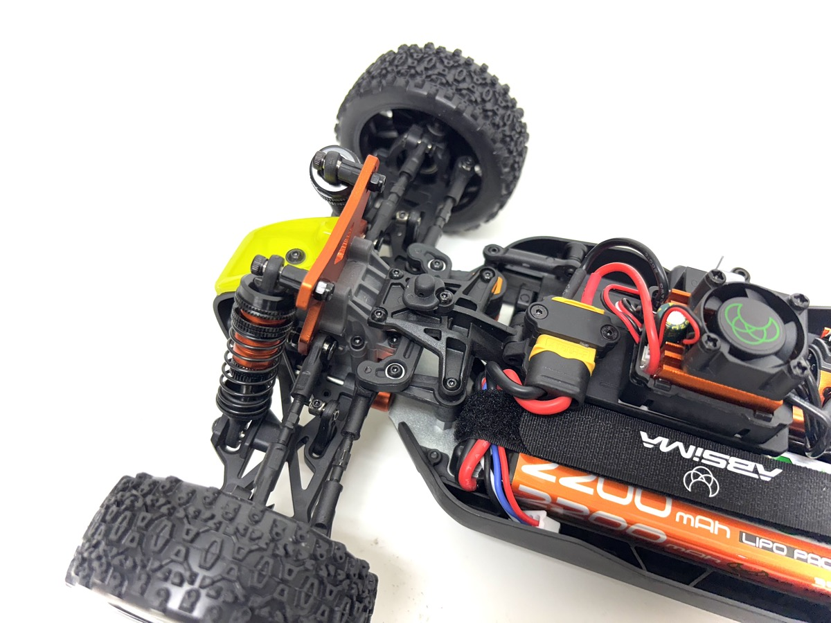 Absima 1:12 EP Buggy Neon Furry 4WD Brushless RTR - Green  (12121)