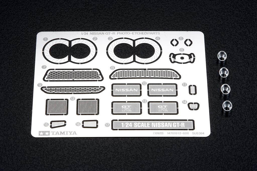 1/24 Tamiya Nissan GT-R Photo Etched Parts ( THC 12623)