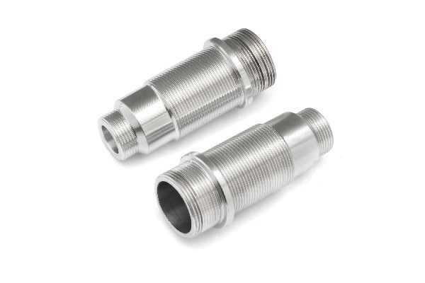Maverick Aluminum Shock Body Set (Silver 2Pcs) (MV150187)