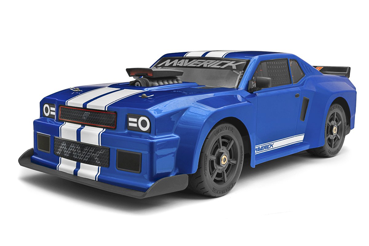 Maverick QuantumR Flux 4S 1:8 4WD Muscle Car - Blue (MV150310)