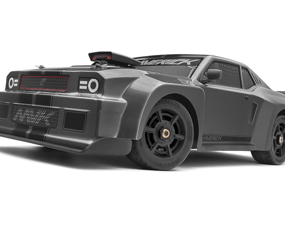 Maverick QuantumR Flux 4S 1:8 4WD Muscle Car - Grey (MV150311)