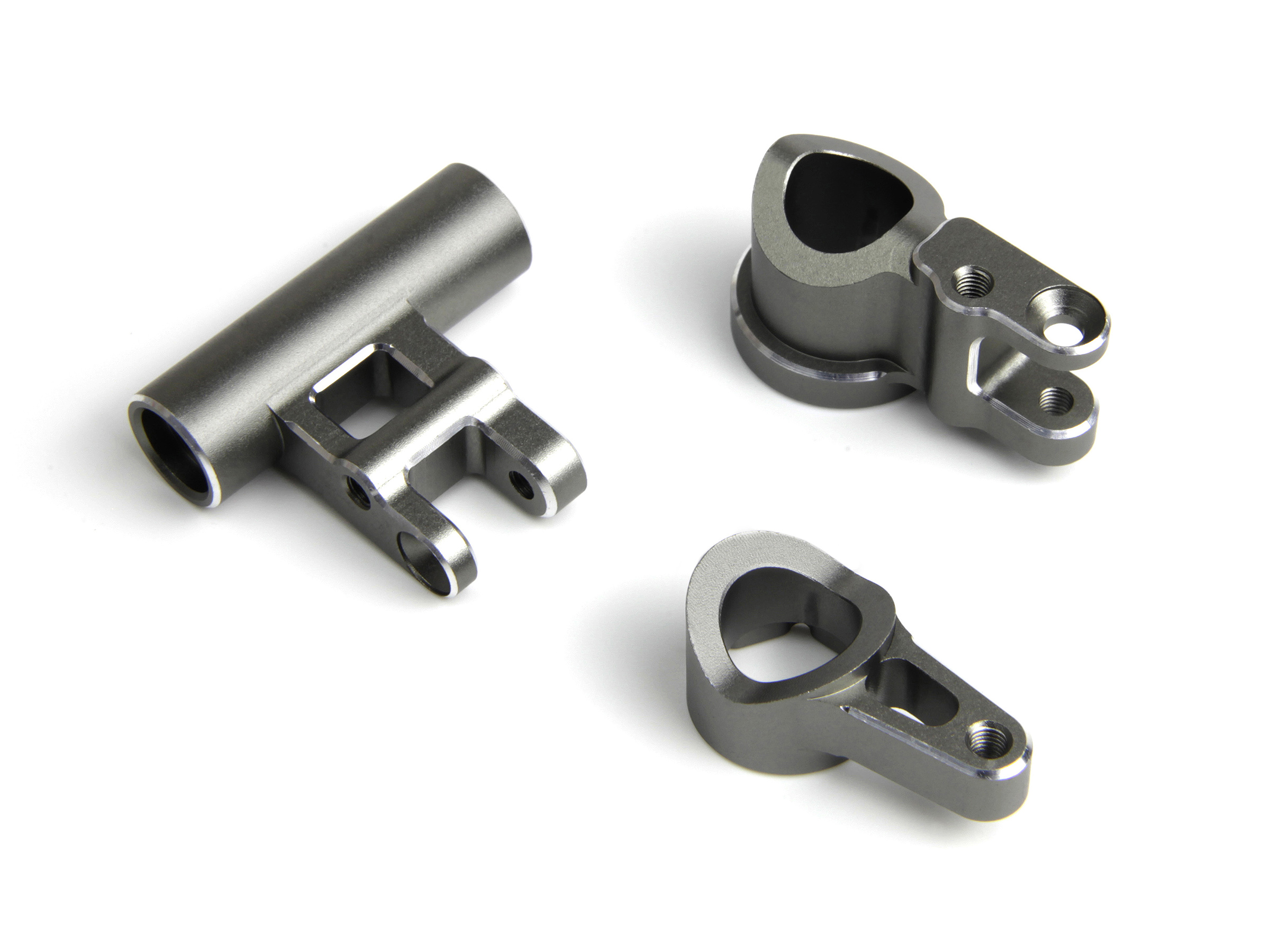 Maverick Aluminium Servo Saver Arm Set (Grey) (MV150491)