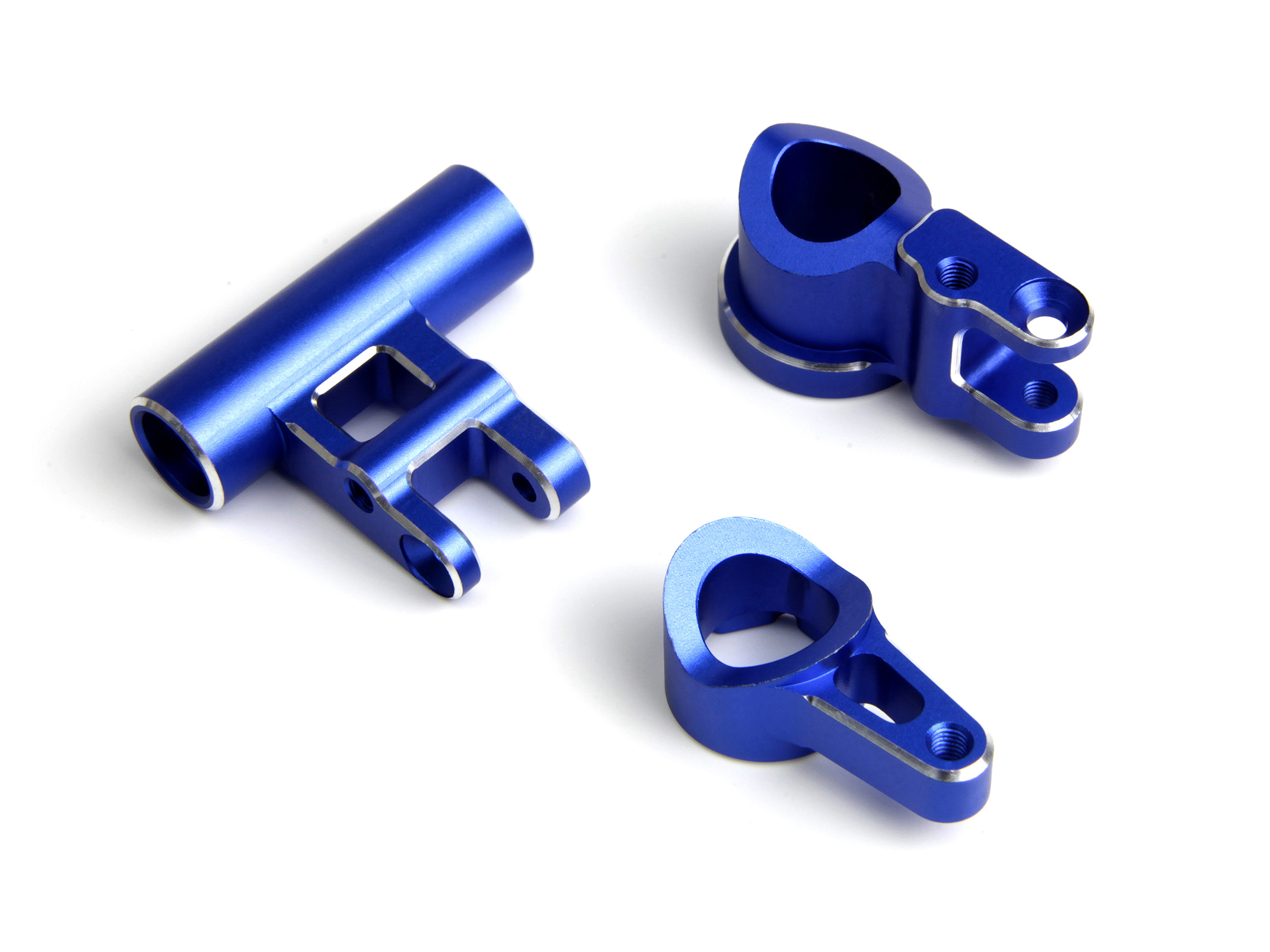 Maverick Aluminium Servo Saver Arm Set (Blue) (MV150492)