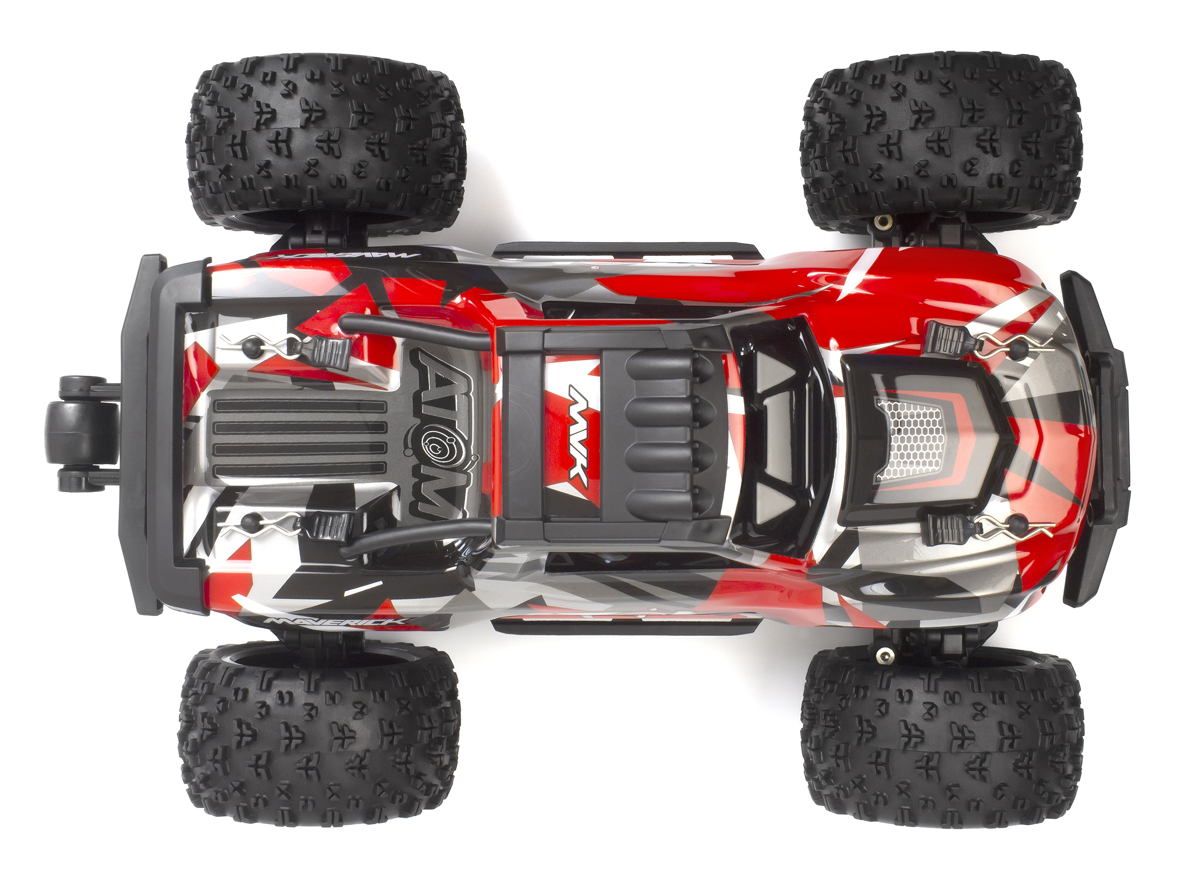 Maverick RC Atom 1:18 4WD Electric Truck - Red (MV150501)