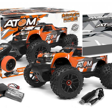 Maverick RC Atom 1:18 4WD Electric Truck - Orange (MV150502)