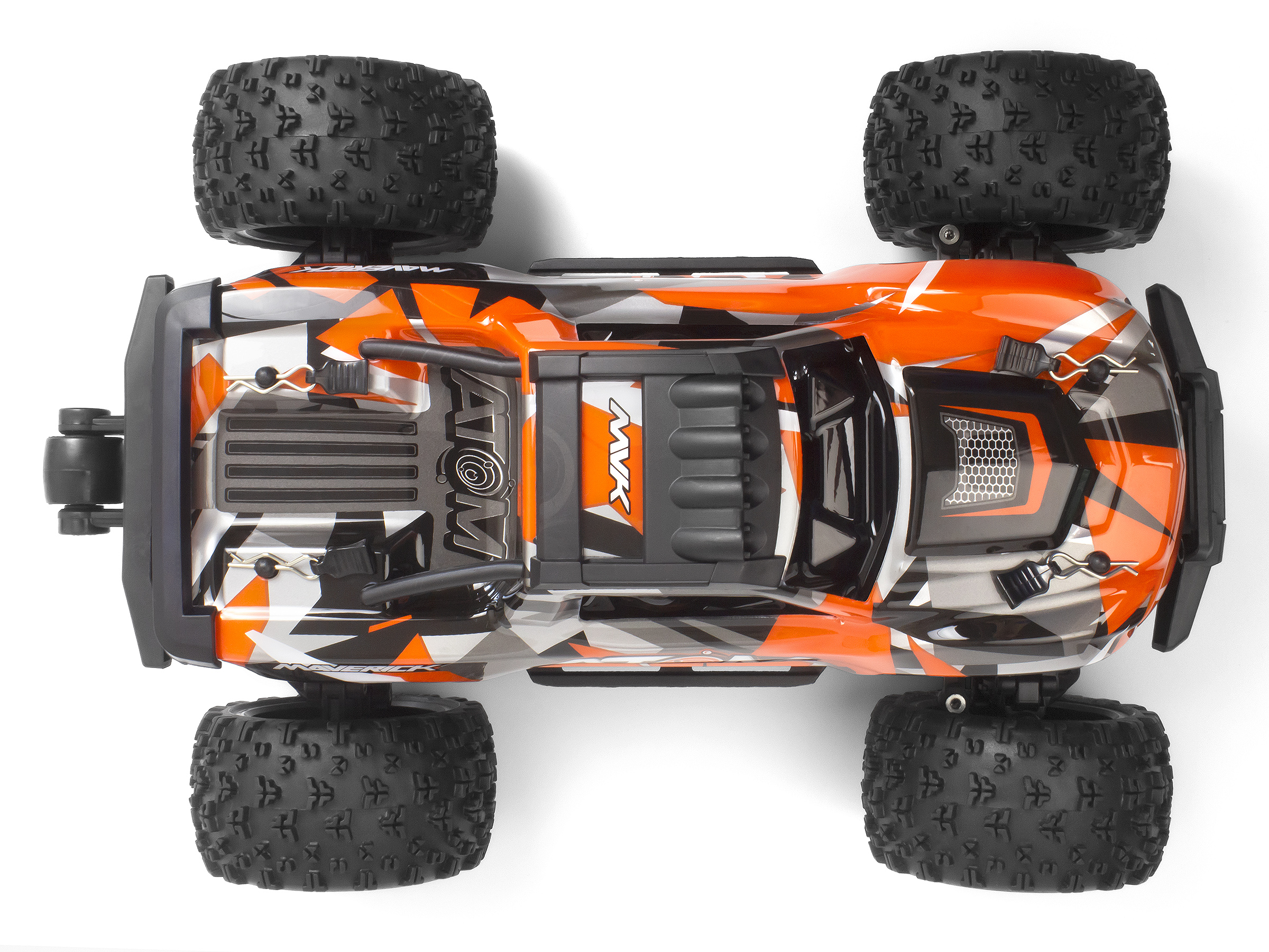 Maverick RC Atom 1:18 4WD Electric Truck - Orange (MV150502)