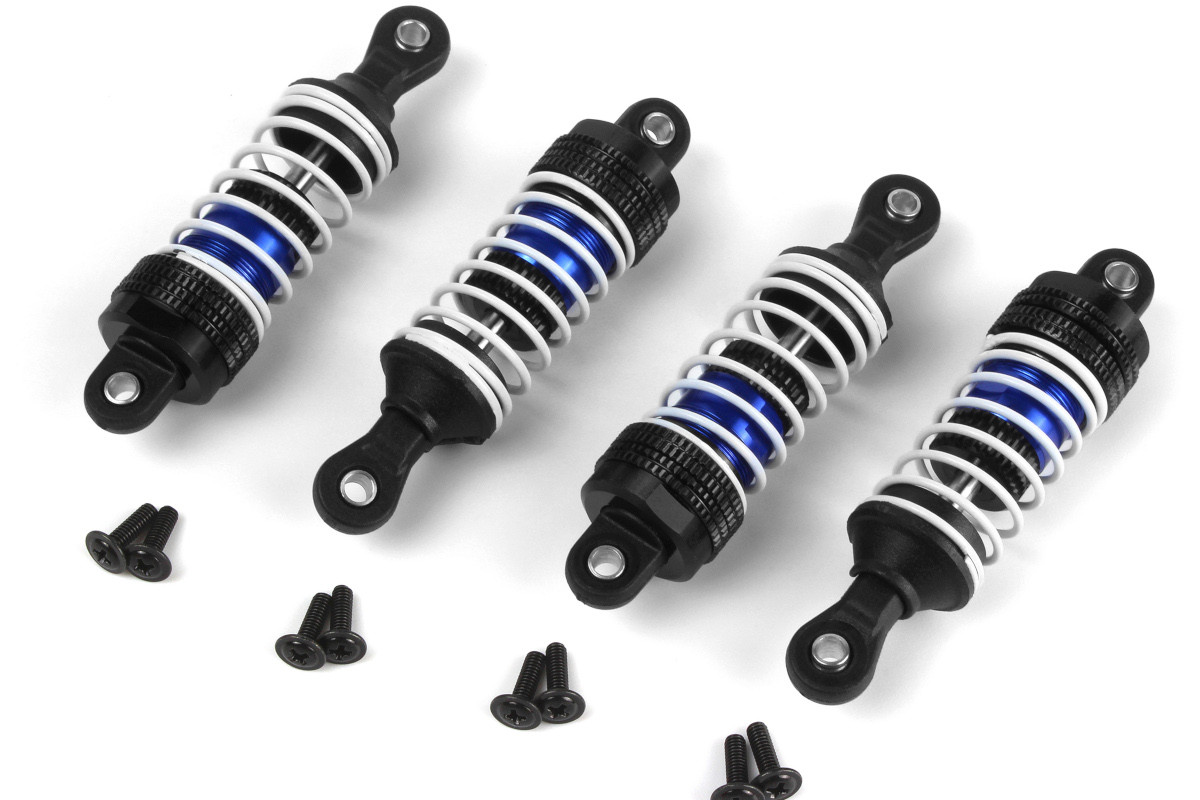 Maverick Aluminum Oil-Filled Shock Absorber Set Blue/4Pc (MV150555)
