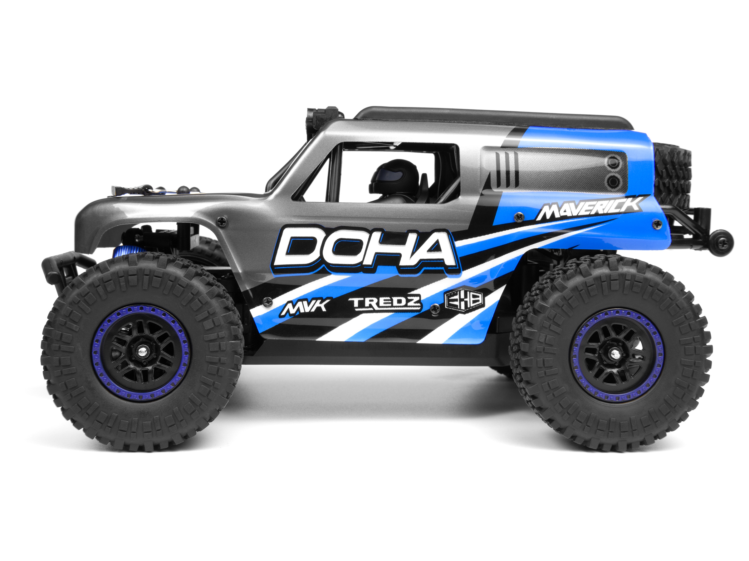 Maverick RC Doha 1:20 4WD Electric Truck - Blue (MV150700)