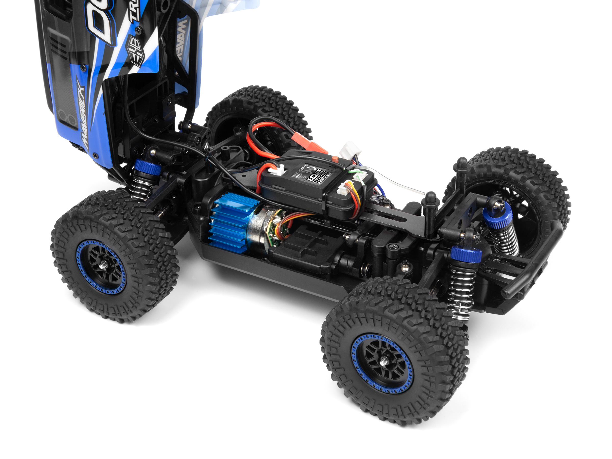Maverick RC Doha 1:20 4WD Electric Truck - Blue (MV150700)