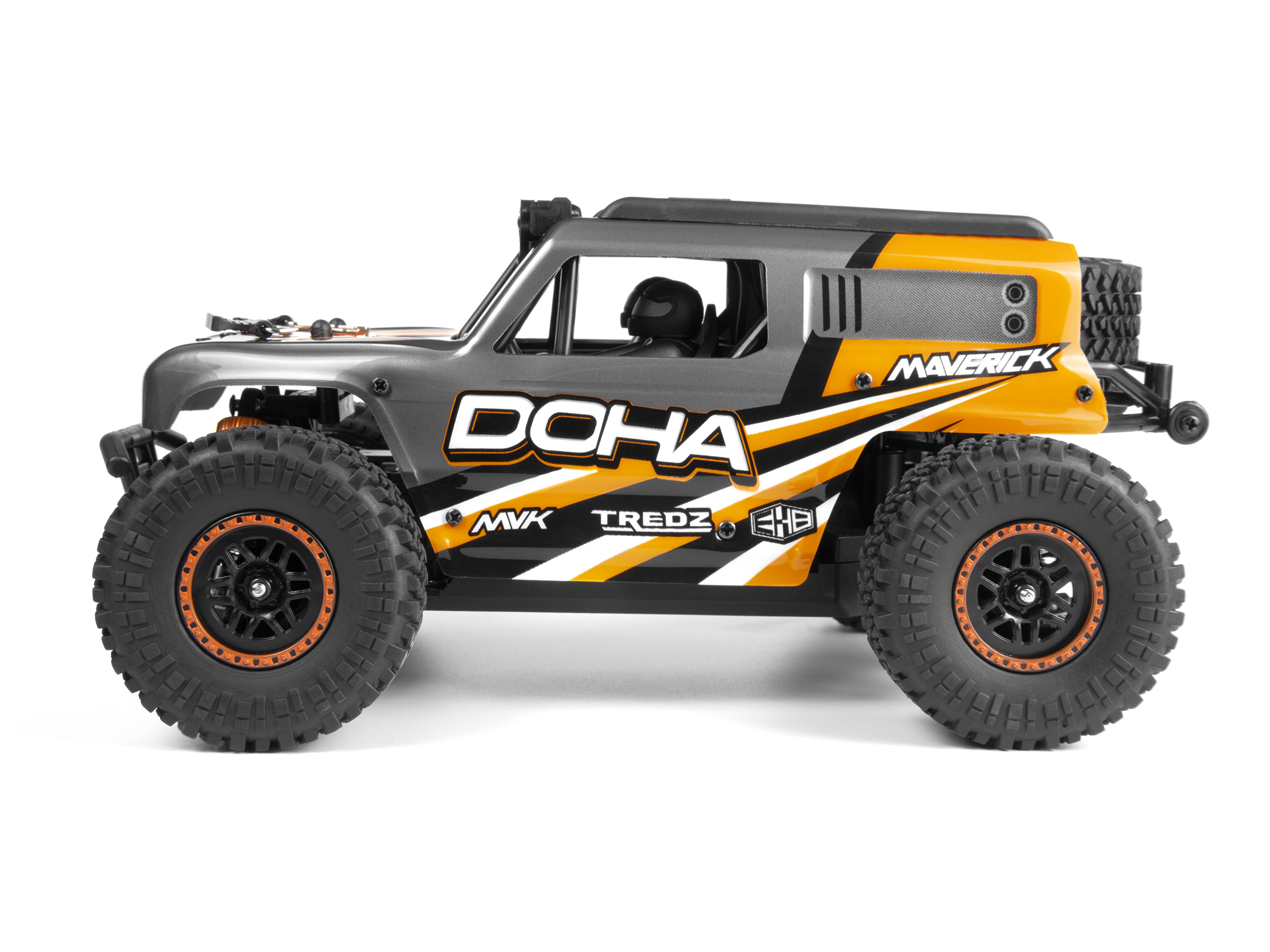 Maverick RC Doha 1:20 4WD Electric Truck - Orange (MV150702)