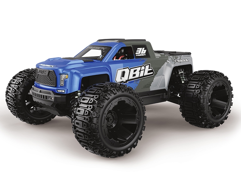 Maverick Qbit MT 1/16th Monster Truck - Blue (MV151000)