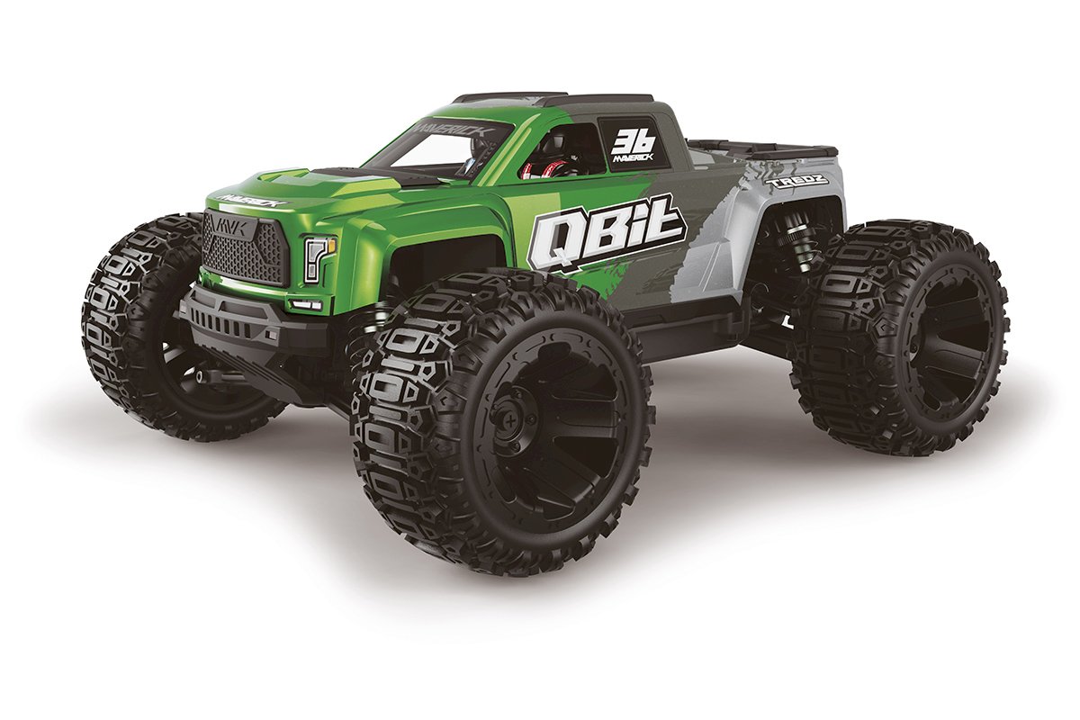 Maverick Qbit MT 1/16th Monster Truck - Green (MV151004)
