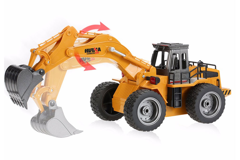 Huina 2.4G 6Ch Rc Excavator W/Die Cast Bucket (CY1530)