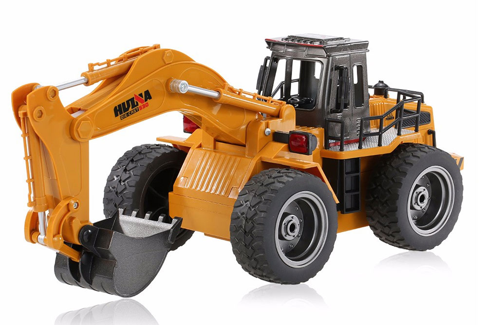 Huina 2.4G 6Ch Rc Excavator W/Die Cast Bucket (CY1530)