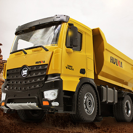 Huina RC Tipper Dumptruck 2.4G 10Ch W/Die Cast Cab, Dump Bed (CY1582)