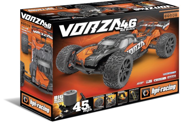 HPI Racing Nitro Vorza Truggy 4.6 RTR (HP160180)