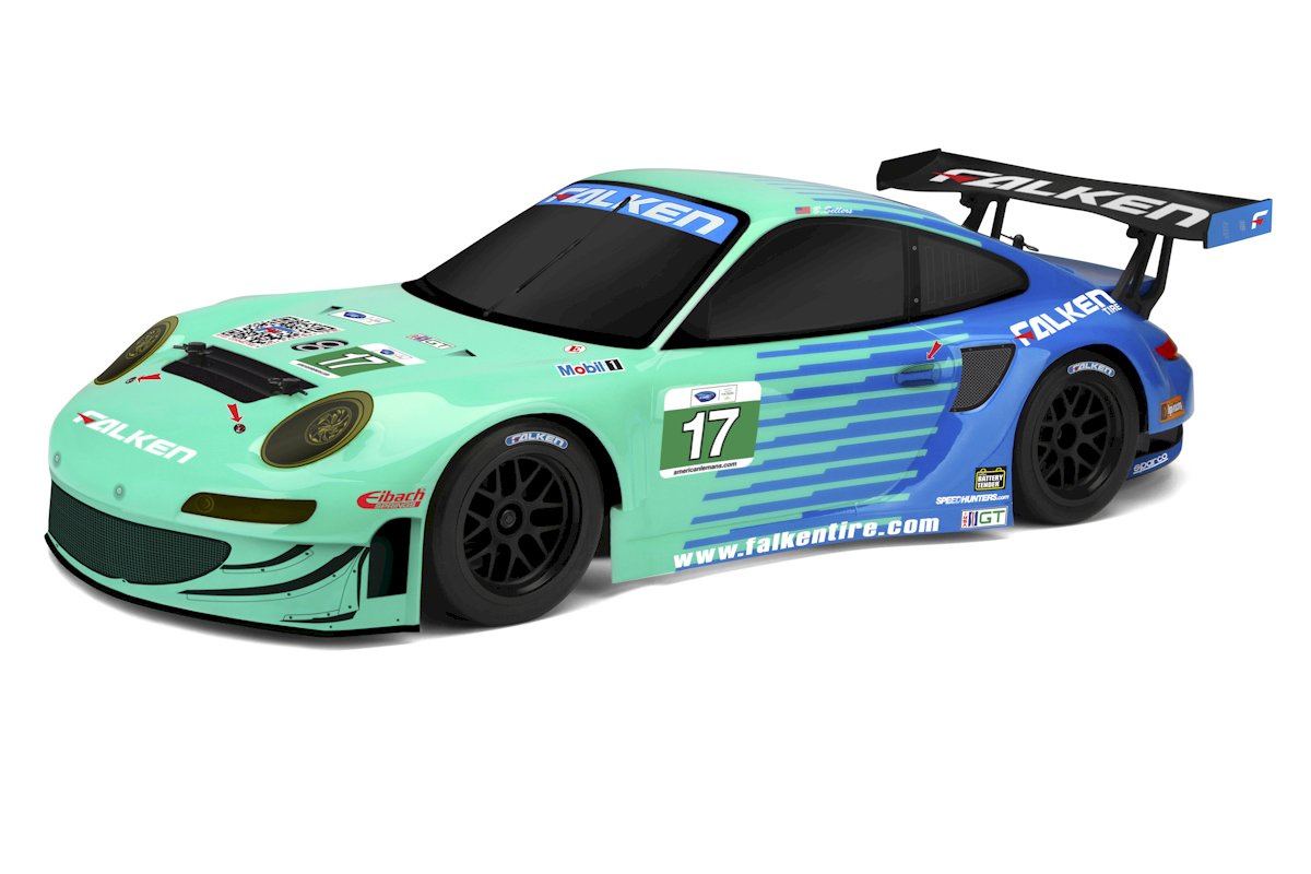HPI Racing Sport 3 Porsche 911 GT3 RSR Falken - Flux (HP160781)