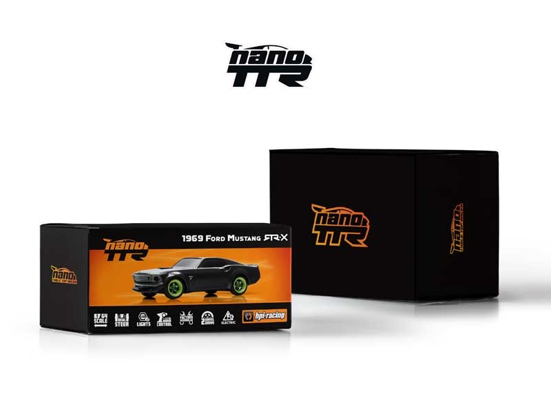 HPI Racing nano-TTR 1969 Ford Mustang RTR-X (HP160980)