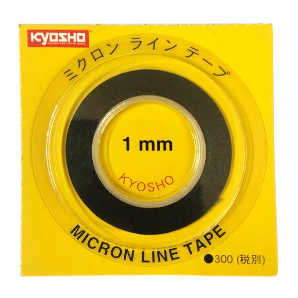 Kyosho Micron Tape 1.0mm x 5m (Panel Line) (K.1841BK)