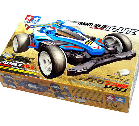 Tamiya 1:32 Mini 4WD JR Avante MKIII Azure (18626)