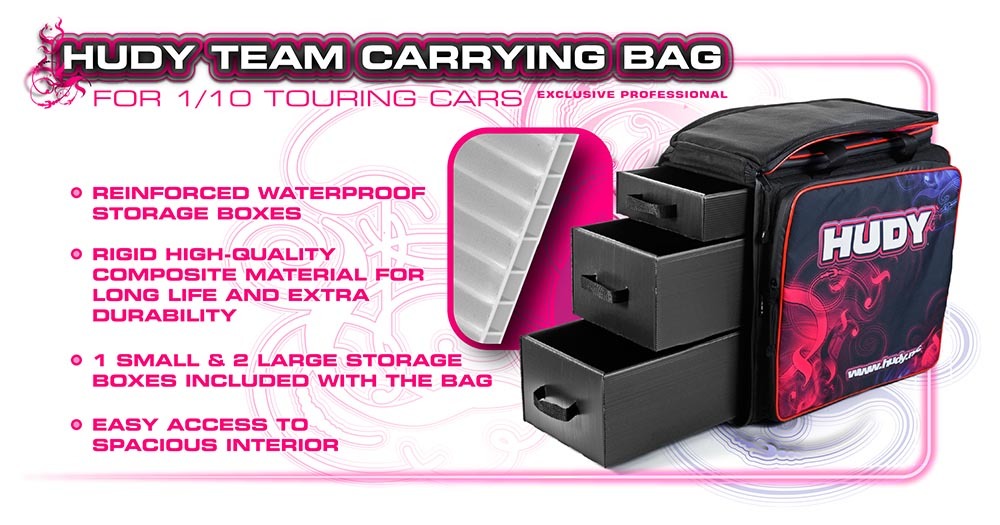 Hudy 1:10 Carry Bag With Drawers V3 (DY199100)