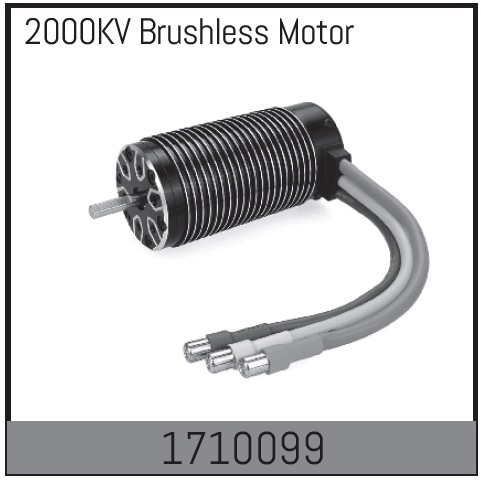 Absima 2000KV Brushless Motor ( AB 1710099)