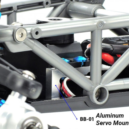 Tamiya BB-01 Aluminium Servo Stays ( THC 22070)