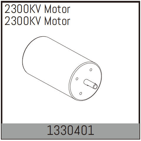 Absima 2300KV Motor ( AB 1330401)