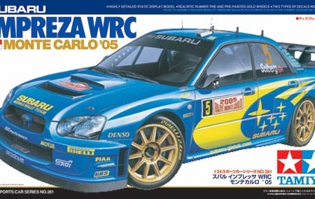 1/24 Tamiya Impreza WRC Monte Carlo 05 ( THC 24281)