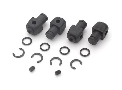 Xray Upper Susp. Holder + C-Clips + O-Ring ( Set ) (XR302060)
