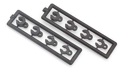 Xray Caster Clips Set 4+3+2+1 mm (2) (XR302080)
