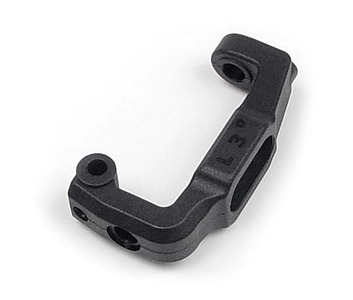Xray Composite C-Hub Front Block, Left - Hard - Caster 3Â° (XR302326)