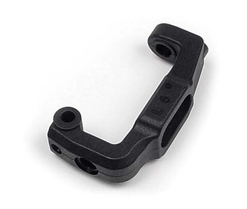 Xray Composite C-Hub Front Block, Left - Hard - Caster 6Â° (XR302332)