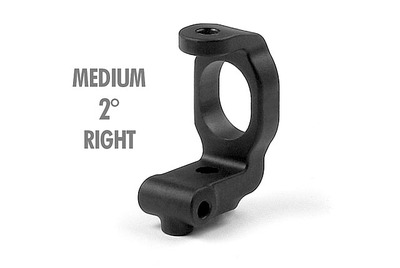 Xray Composite C-Hub Right - 2Â° Deg. - Medium (ECS) (XR302361)