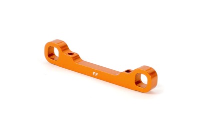 Xray Alu Front Lower 1-Piece Suspension Holder - Front - Ff - V2 (XR302710-O)