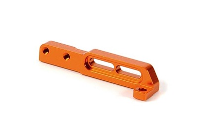 Xray T4&#039;14 Alu Motor Mount - Orange (XR303057-O)