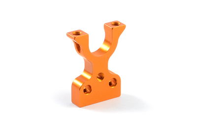 Xray T4&#039;17 Alu Layshaft Bulkhead Closed L/R - Orange (XR303066-O)
