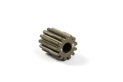 Xray Narrow Alu Pinion Gear - Hard Coated 13T / 48 (XR305913)