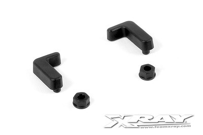 Xray Composite Lipo Battery Backstop (1+1) (XR306182)