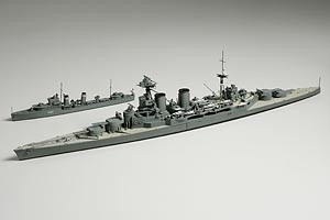 1/700 Tamiya 1/700 Hood &amp; E Class Destroyer ( THC 31806)