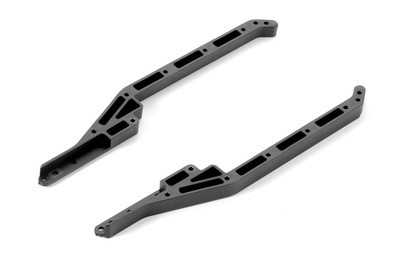 Xray Composite Chassis Side Guards L+R - Hard (XR321260-H)