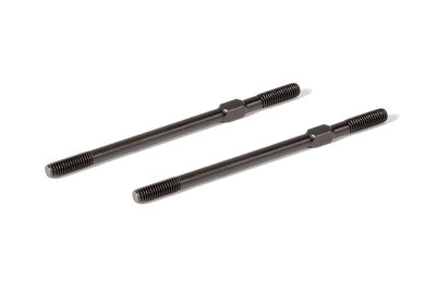 Xray Adjustable Turnbuckle 55mm M3 L/R - Hudy Spring Steel (2) (XR322610)