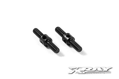 Xray Adj. Turnbuckle L/R 20 mm  - Hudy Spring Steel (2) (XR342630)