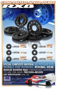 Xray Composite 2-Speed Gear 50T (1St) (XR345550)