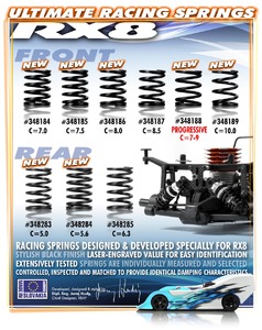 Xray Xray Spring-Set C=7.0 - Front (2) (XR348184)