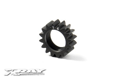 Xray XCA Alu 7075 T6 Hard Coated Pinion Gear - 16T (1St) (XR348516)