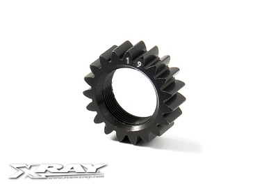 Xray XCA Alu 7075 T6 Hard Coated Pinion Gear - 19T (2Nd) (XR348519)
