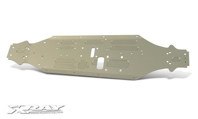 Xray XT8 Alu Chassis - Long - Hard Coated Swiss 7075 T6 (3mm) (XR351121)